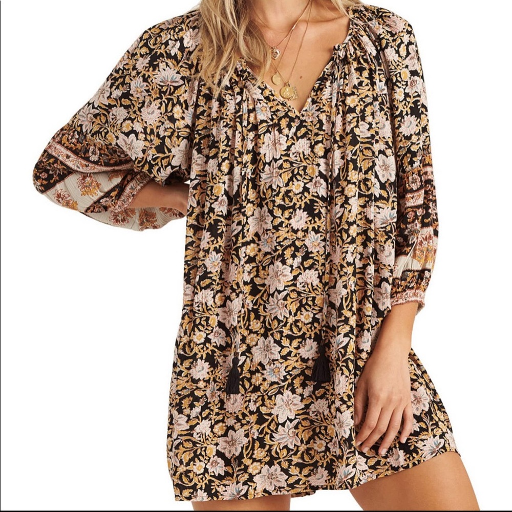 🌾🌸 NWT Billabong Gypset Mini Dress